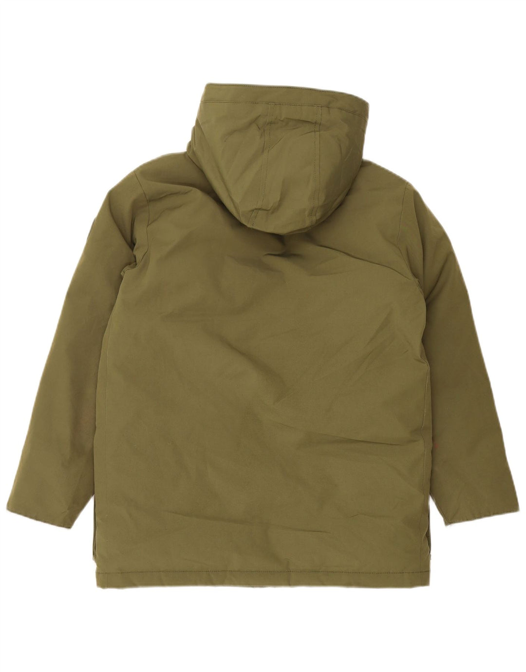 Gap Boys Hooded Parka Jacket 13-14 Years Khaki Polyester
