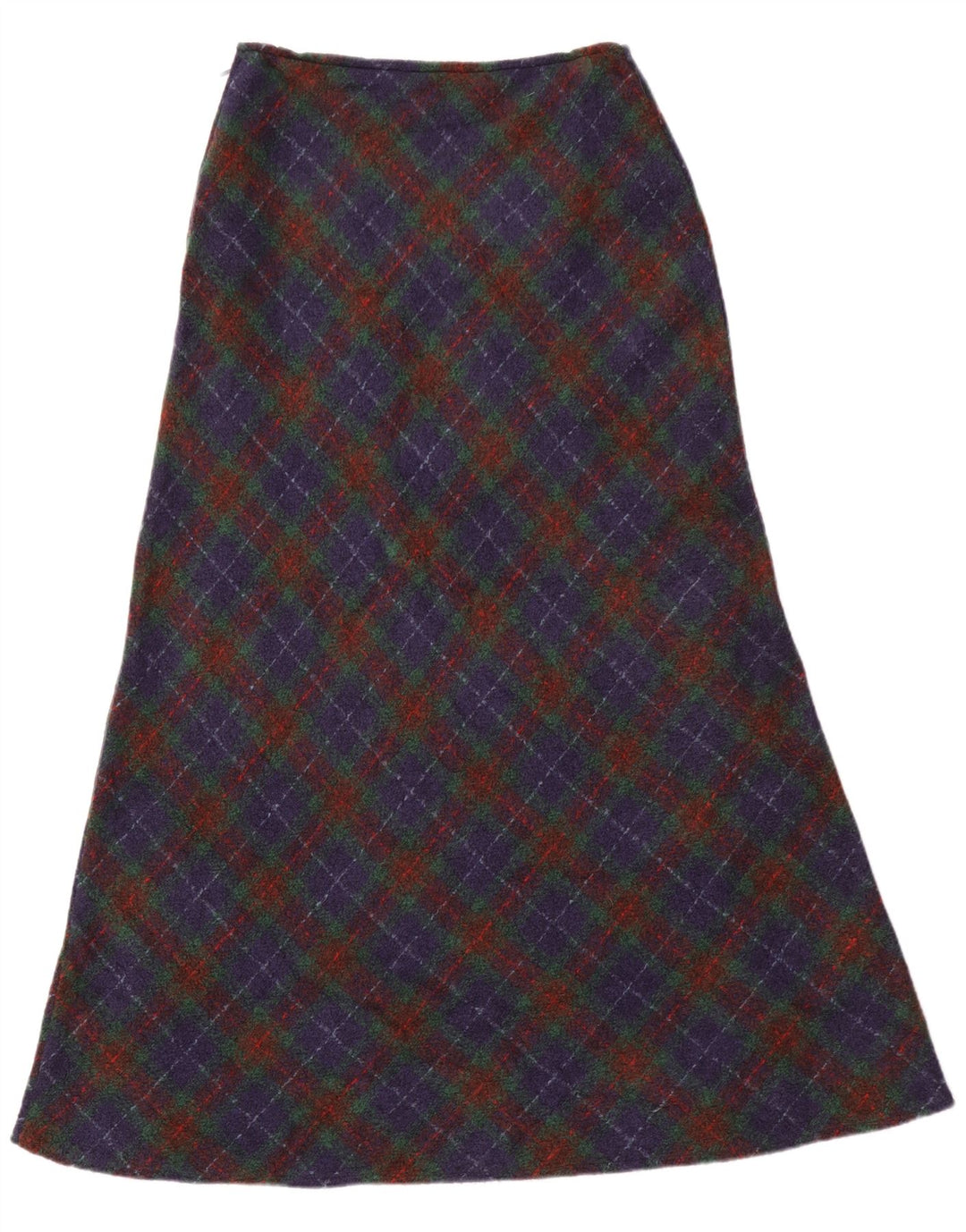 Γυναικεία Maxi Φούστα Benetton W28 Μεσαίο Μπλε Check