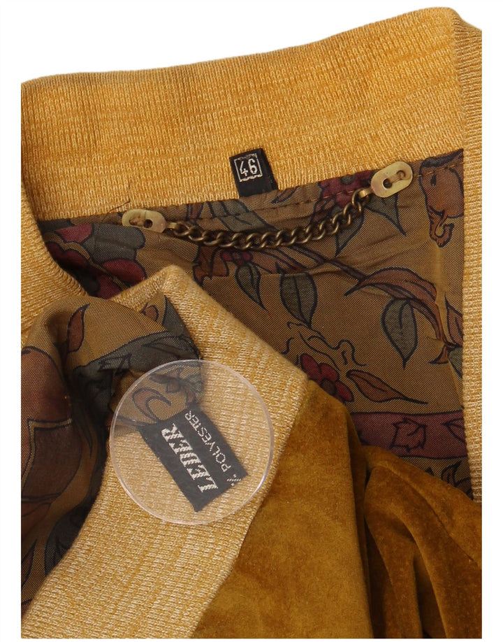 Vintage Γυναικείο Oversized Suede Bomber Jacket IT 46 Large Brown Δερμάτινο