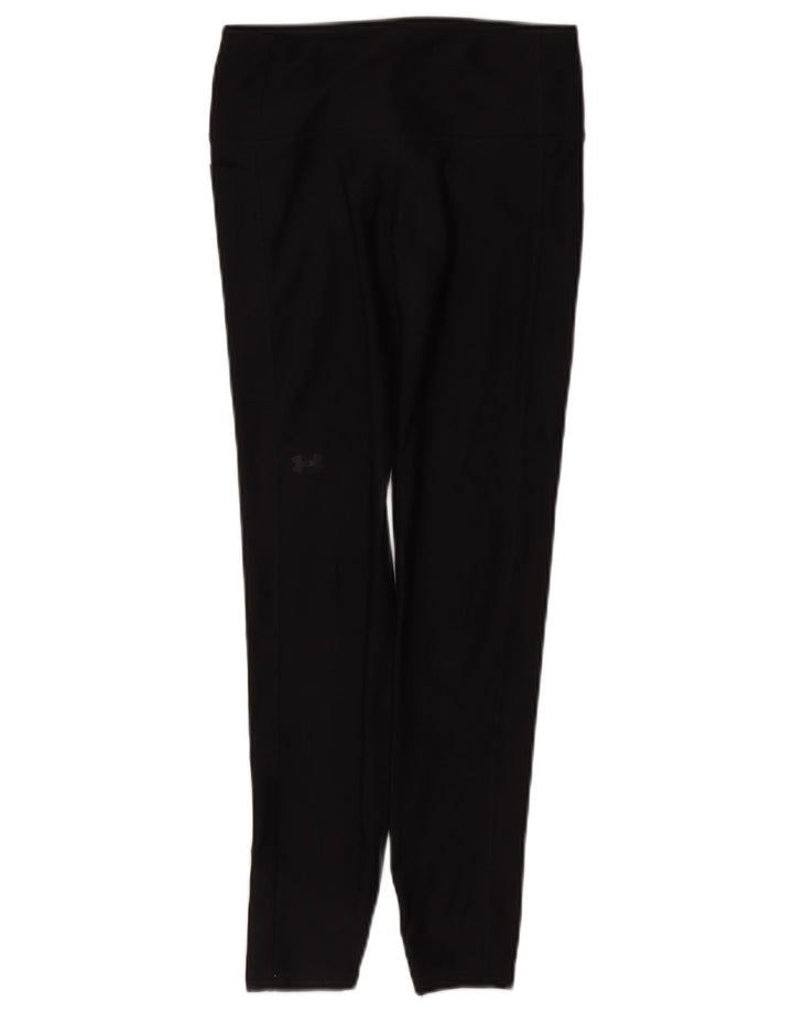 Under Armour Γυναικεία Heat Gear κολάν UK 10 Small Black Polyester