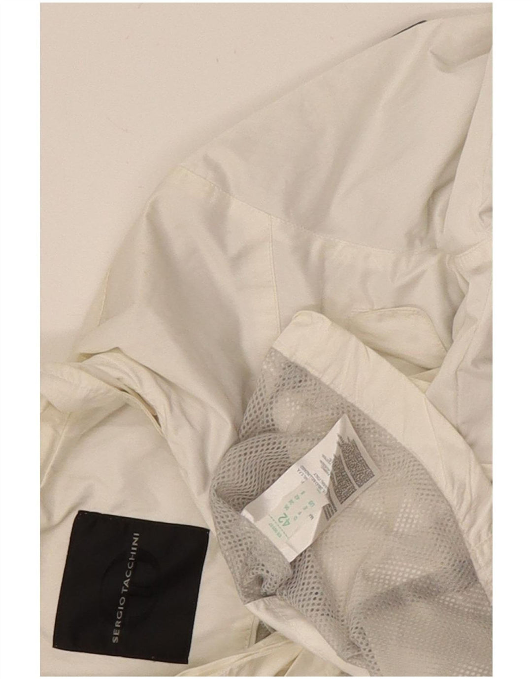 Sergio Tacchini Γυναικείο Utility Jacket IT 42 Medium White Polyester