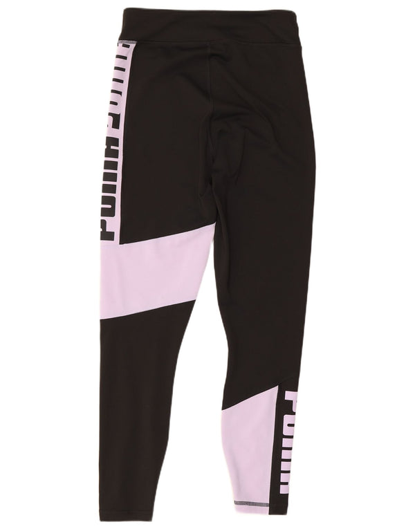 Γυναικεία γραφικά κολάν Puma UK 10 Small Black Colourblock