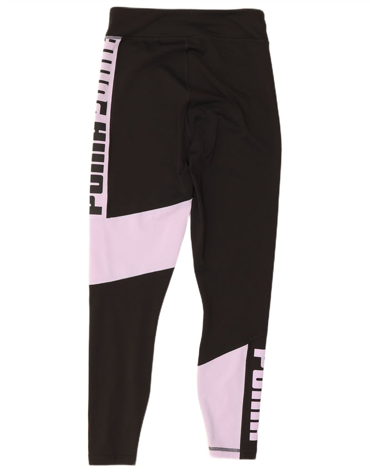 Γυναικεία γραφικά κολάν Puma UK 10 Small Black Colourblock