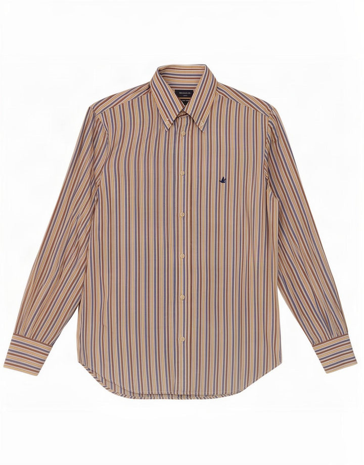 Ανδρικό πουκάμισο Brooksfield Slim Fit Μέγεθος 39 Μέτριο πολύχρωμο Pinstripe