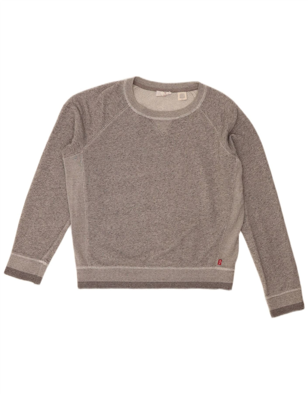 Γυναικεία φούτερ Levi's Oversized Jumper UK 10 Small Grey Flecked Cotton