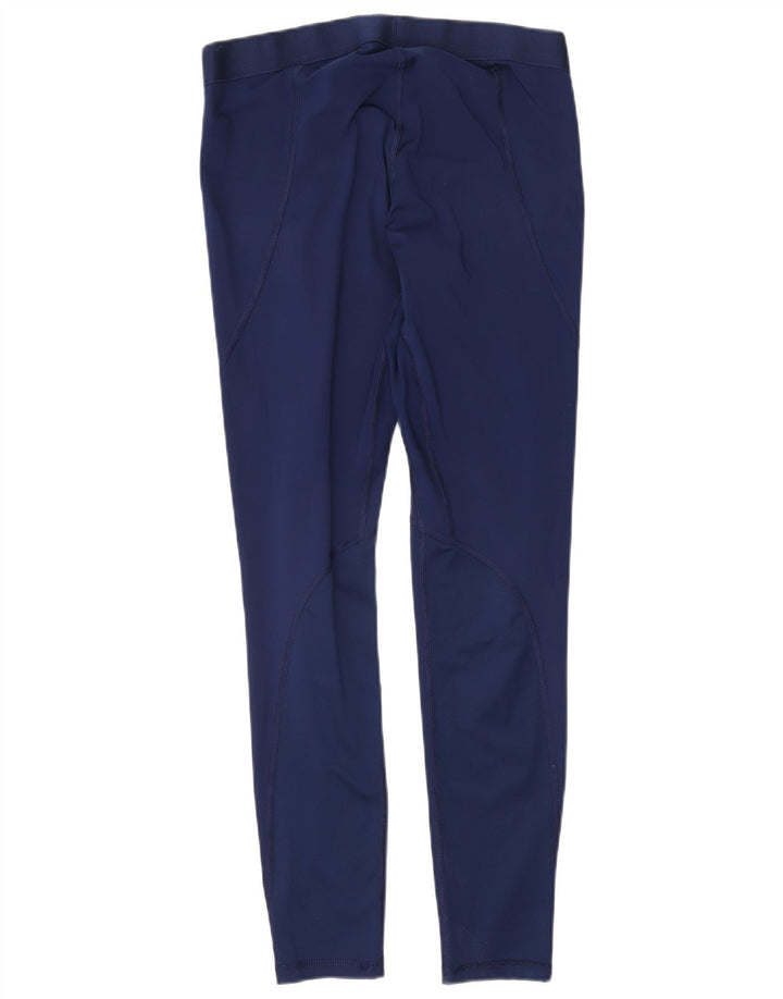 Γυναικείο κολάν Adidas UK 14 Medium Navy Blue