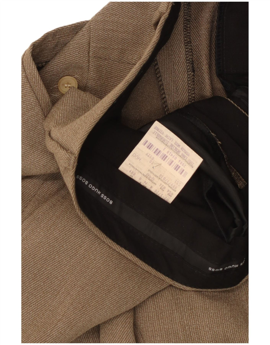 Ανδρικό ίσιο παντελόνι Hugo Boss IT 48 Medium W34 L30 Καφέ