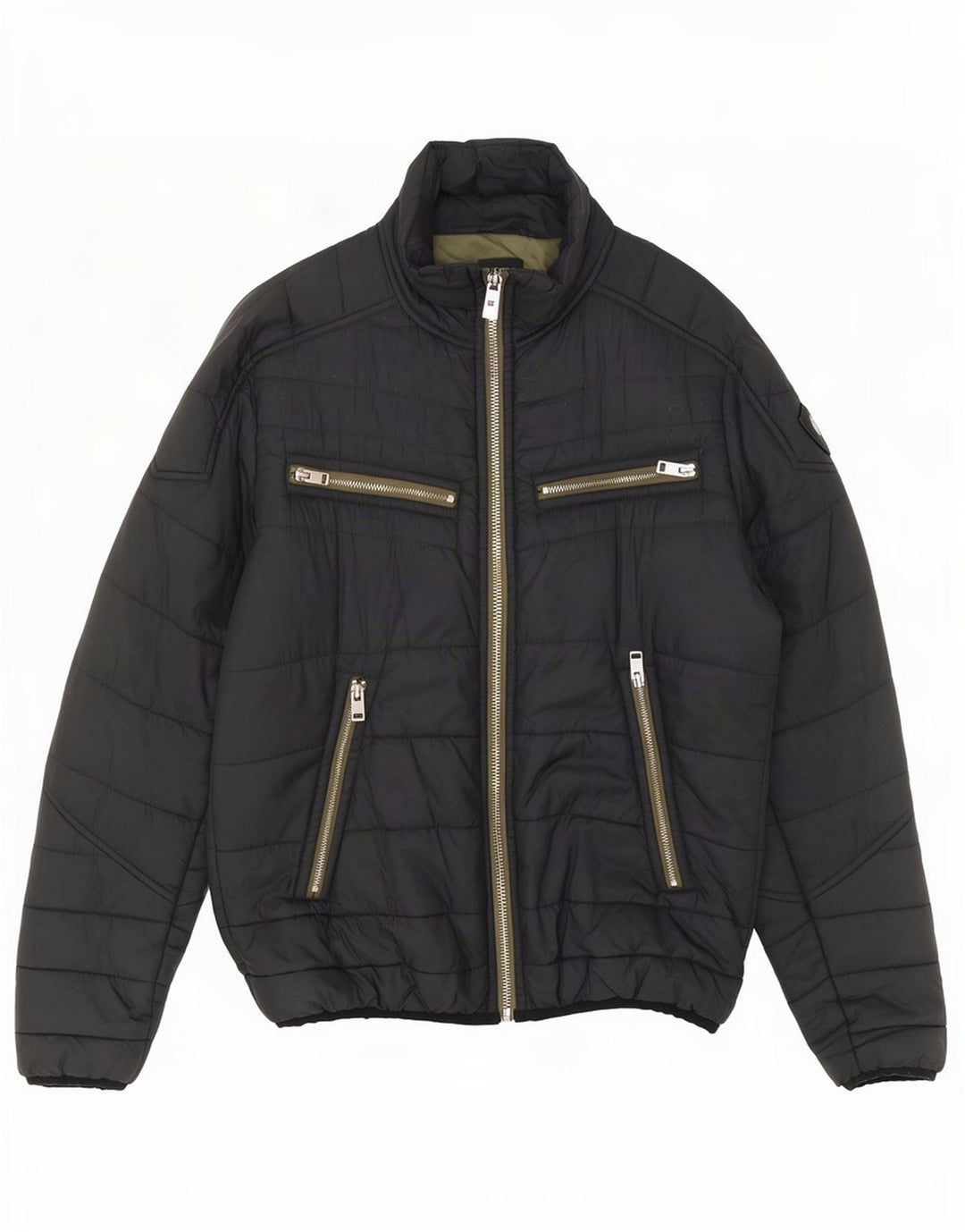 Diesel Ανδρικό μπουφάν με επένδυση UK 40 Large Grey Nylon