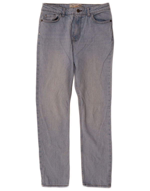 Fat Face Γυναικείο Chesham Girlfriend Straight Jeans UK 10 Small W28 L26 Blue