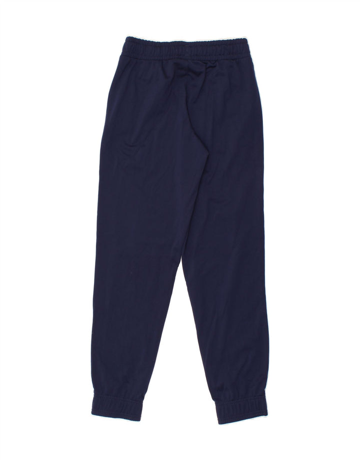 PUMA Boys Tracksuit Trousers Joggers 11-12 Years Navy Blue Polyester Vintage Puma and Second-Hand Puma from Messina Hembry 