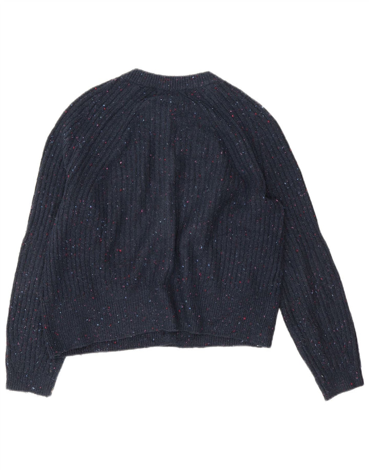 Marks & Spencer Γυναικείο πουλόβερ UK 14 Medium Navy Blue Flecked
