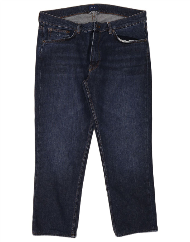 Ανδρικό Gant Slim Jeans W38 L27 Navy Blue Cotton
