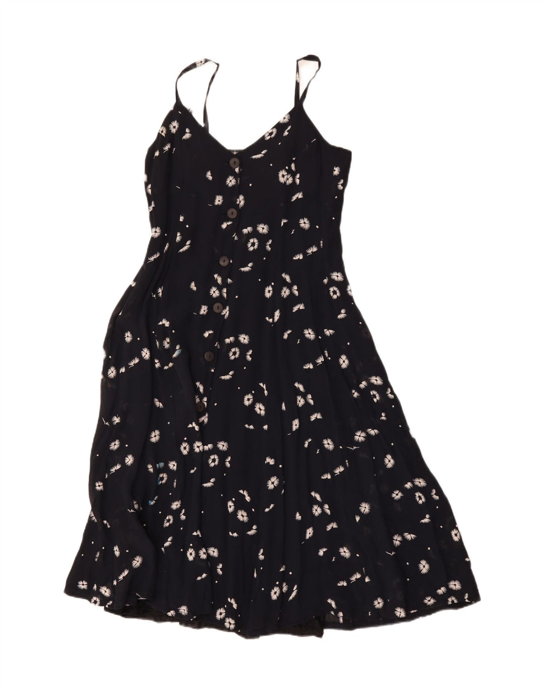 Artisan Γυναικείο Slip Dress UK 12 Medium Black Floral