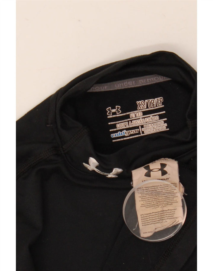 Under Armour Γυναικείο Cold Gear Μακρυμάνικο UK 4 XS Μαύρο Πολυεστέρας