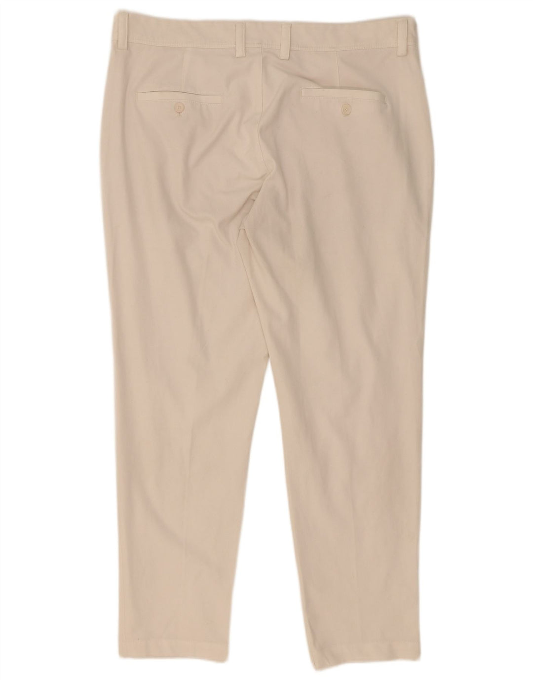 Zara Ανδρικό Slim παντελόνι Chino EU 44 Large W34 L30 White Polyester