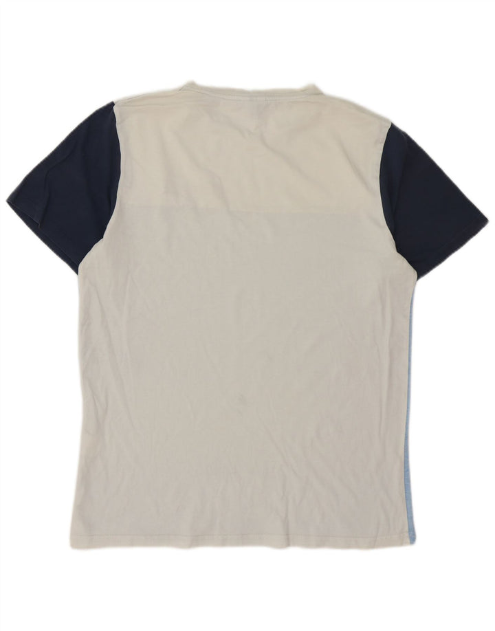 Ανδρικό T-Shirt Ellesse Τοπ μεσαίου λευκού χρώματος βαμβακερό