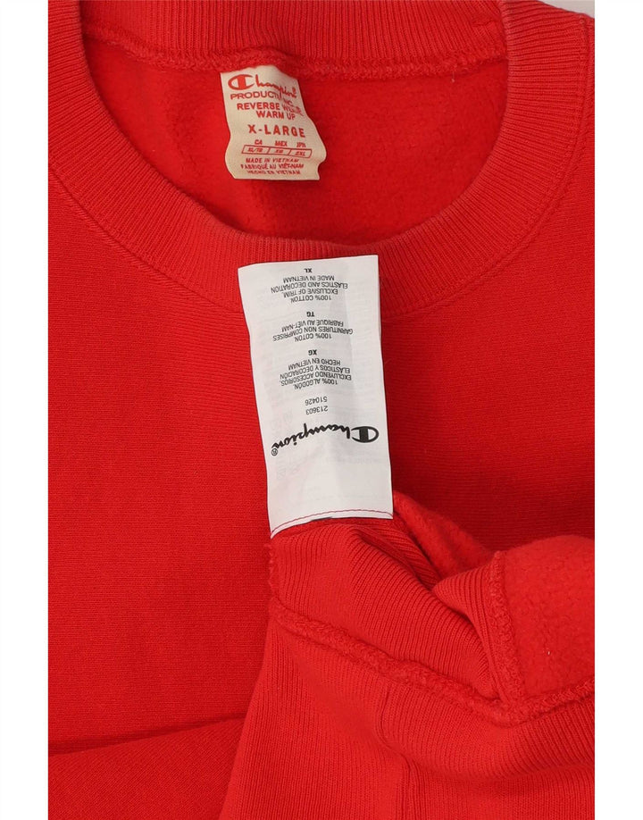 Ανδρική φούτερ Champion Jumper XL Red Cotton