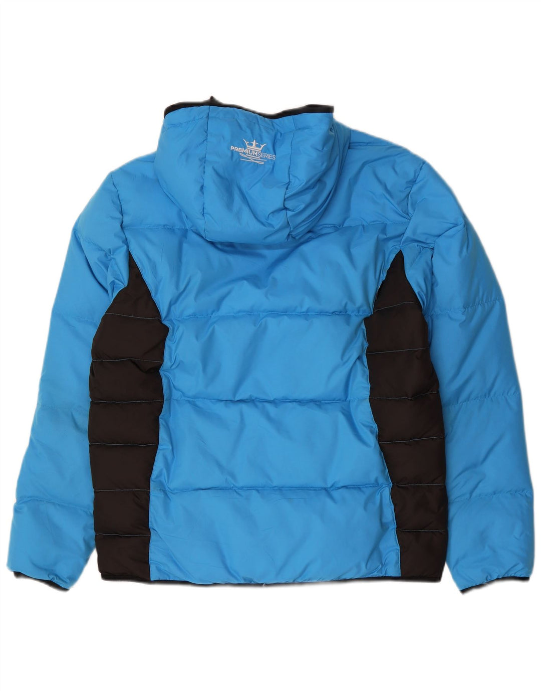 Ανδρικό μπουφάν με κουκούλα Wedze UK 40 Large Blue Colorblock Πολυεστέρας