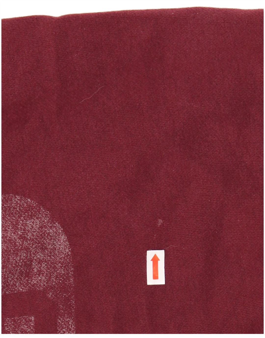 Ανδρικό γραφικό φούτερ SUPERDRY Jumper Μεσαίο μπορντό βαμβακερό