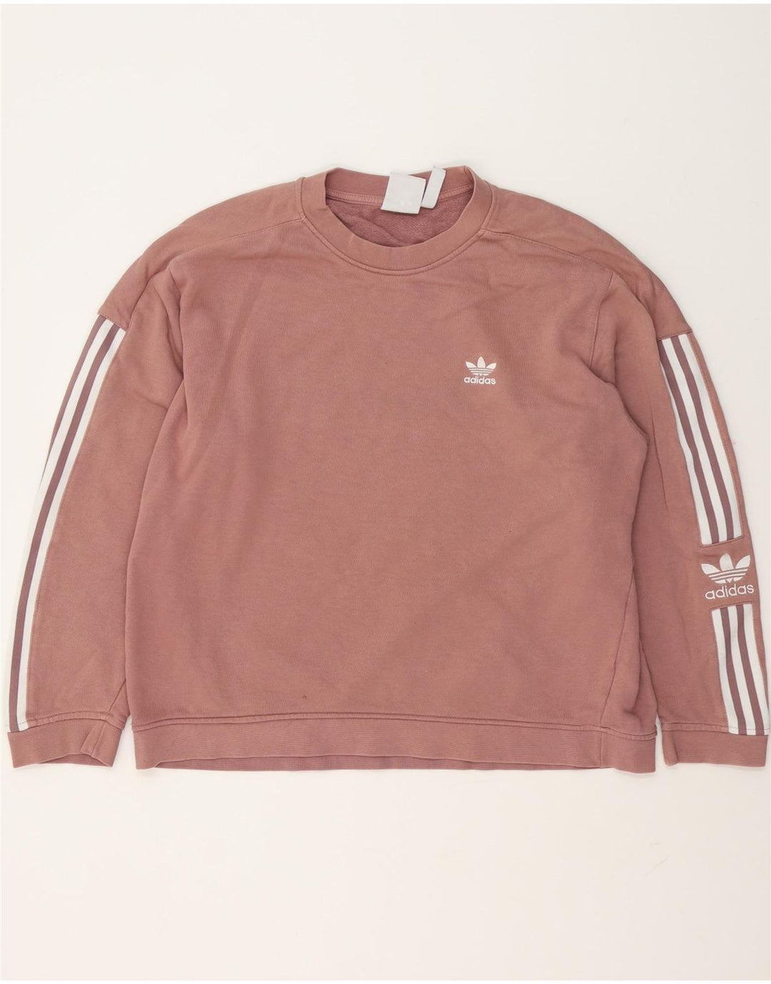 Ανδρικό φούτερ Adidas Jumper μεγάλο ροζ βαμβακερό