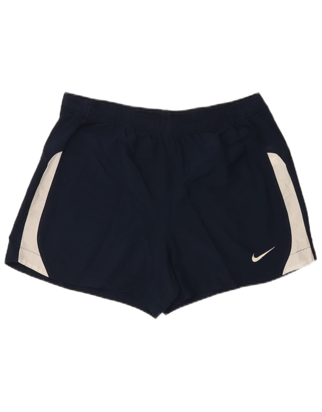 Γυναικείο αθλητικό σορτς NIKE Dri Fit UK 12/14 Medium Navy Blue Colorblock