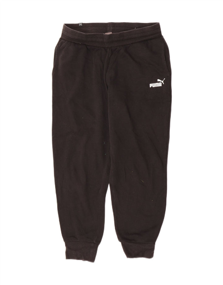 Ανδρική φόρμα Puma Παντελόνι Joggers Μεσαίο μαύρο βαμβακερό