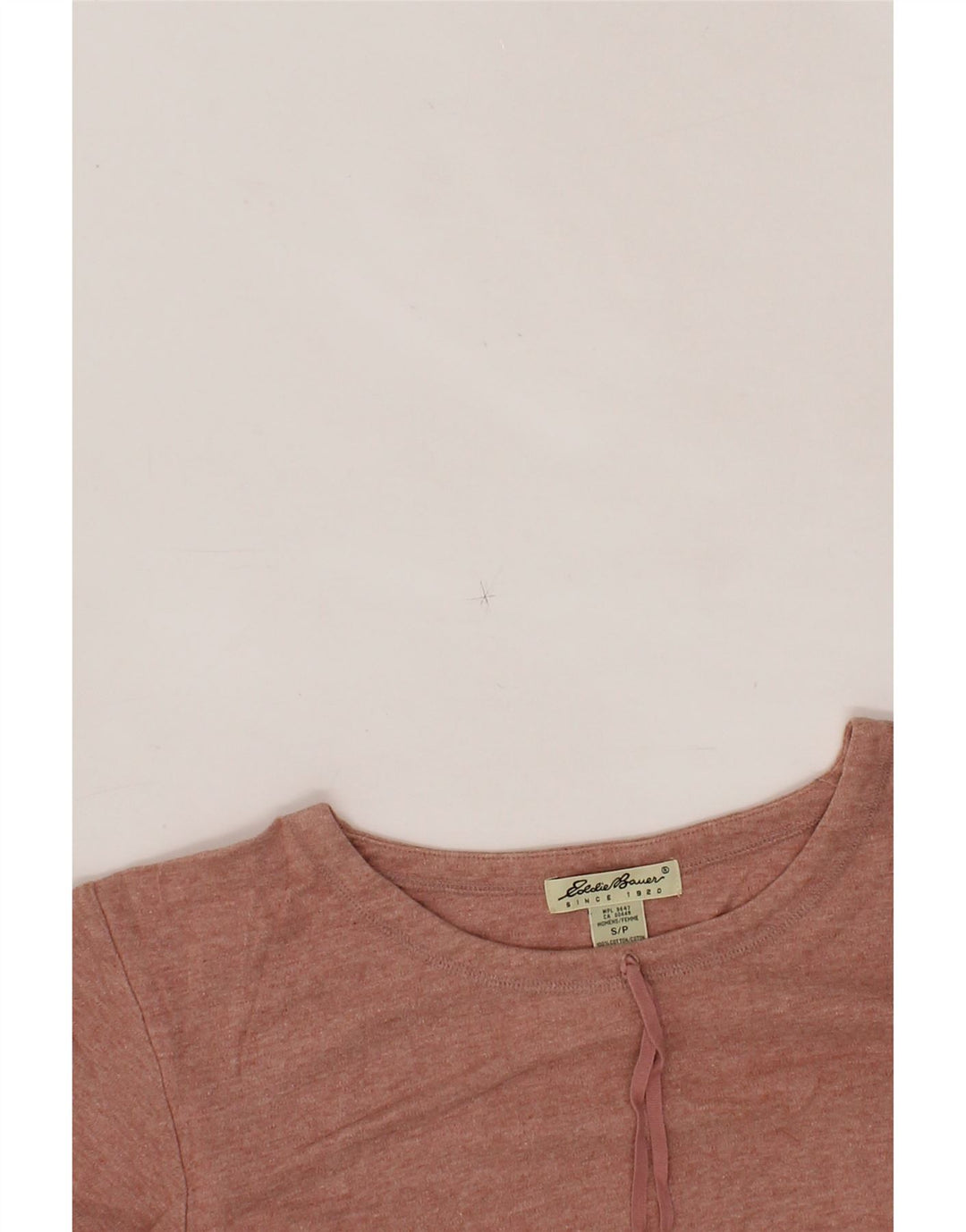 EDDIE BAUER Womens Sweatshirt Jumper UK 10 Small Pink Cotton Vintage Eddie Bauer and Second-Hand Eddie Bauer from Messina Hembry 