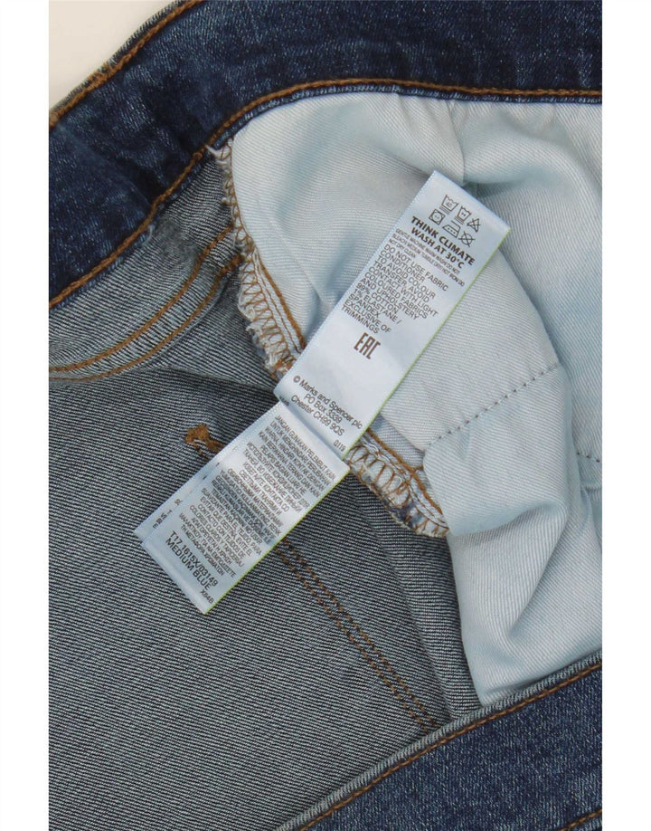Marks & Spencer Ανδρικό Ίσιο Τζιν W50 L29 Μπλε Βαμβακερό