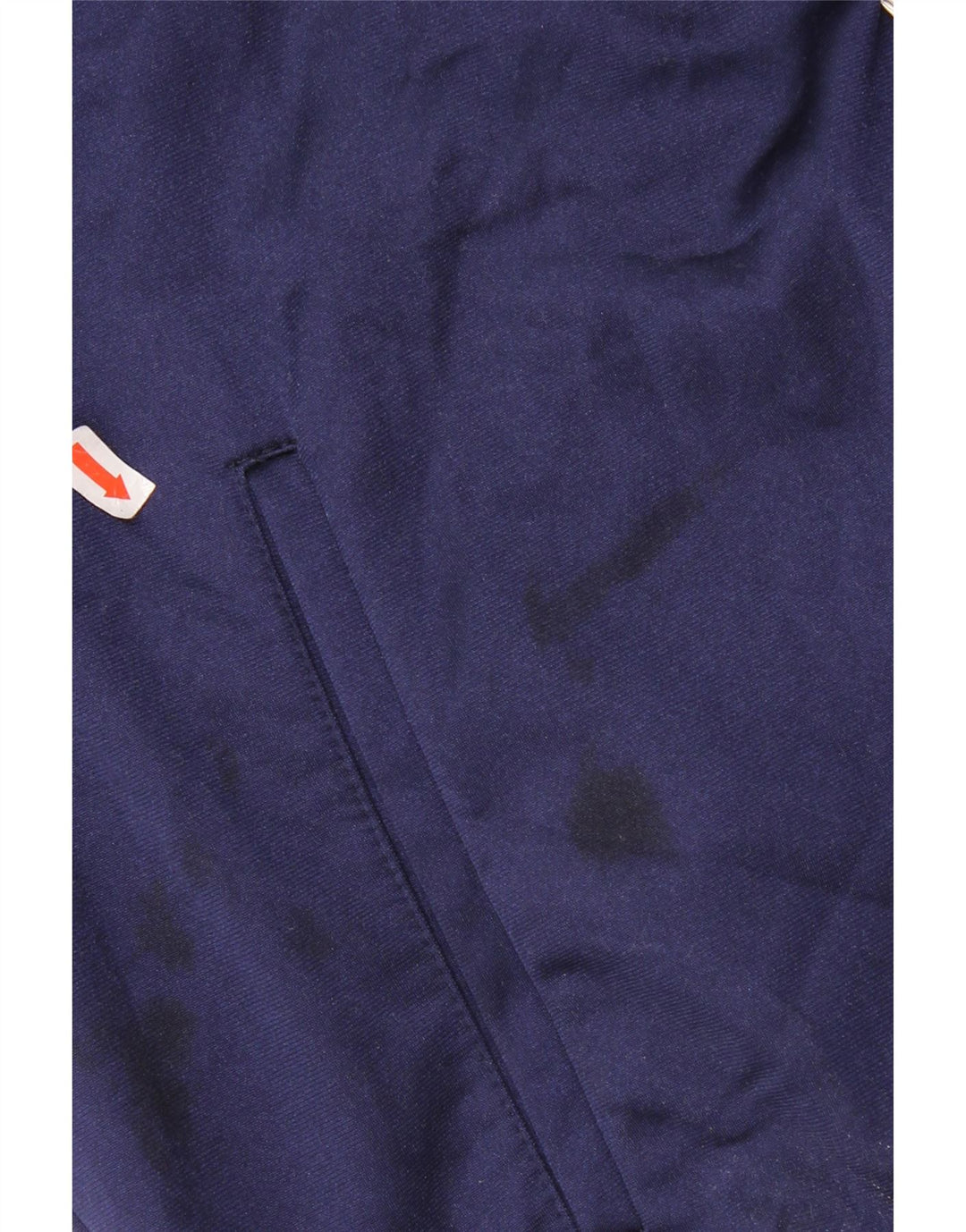 Ανδρική φόρμα γυμναστικής γραφική Asics Top μπουφάν Medium Navy Blue Colorblock Sports