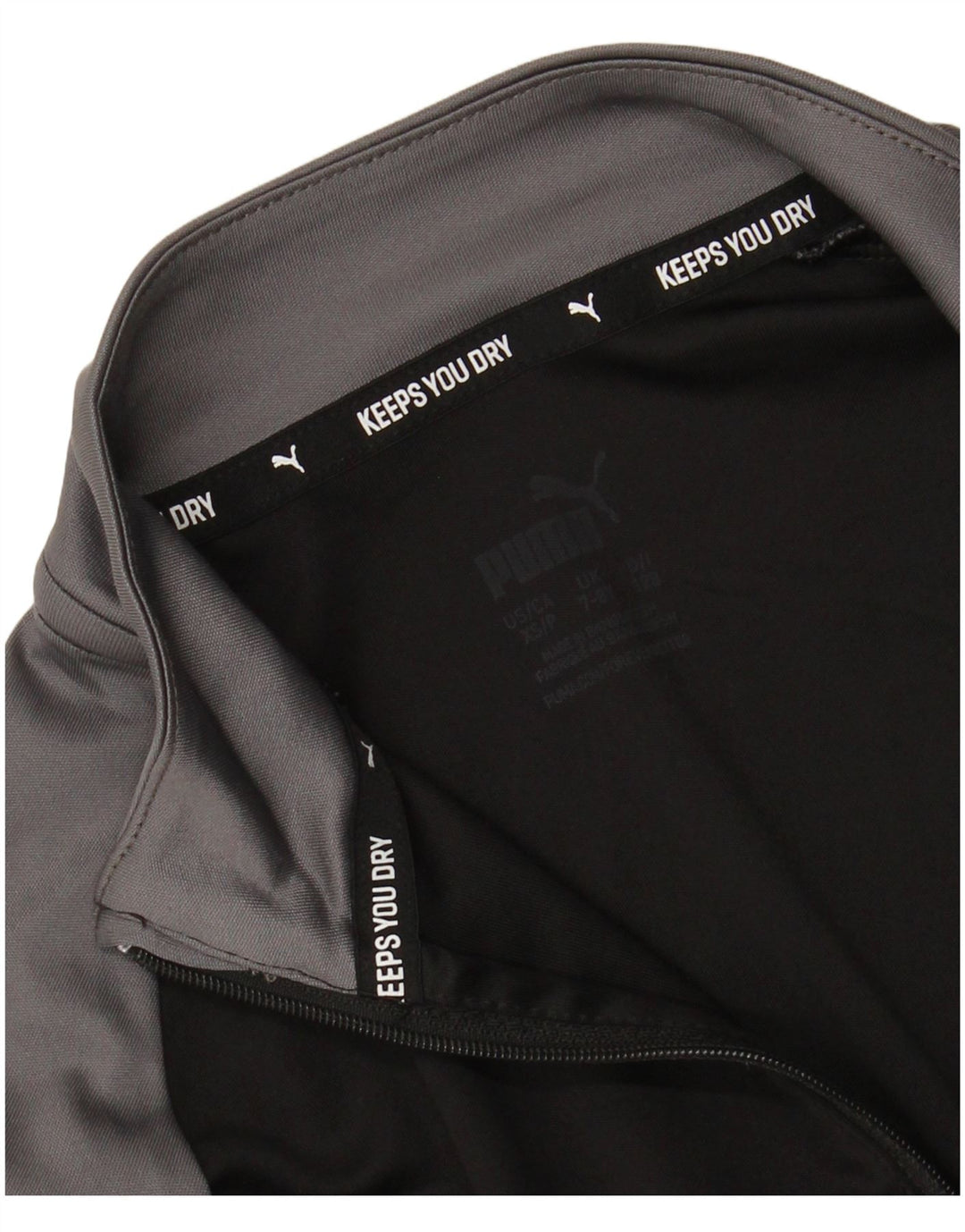 Γραφικό πουλόβερ φόρμας PUMA Boys Top 7-8 ετών Μαύρο Colourblock