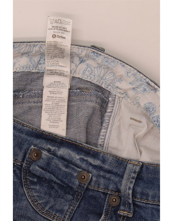 Ανδρικό τζιν σορτς Marks & Spencer UK 12 Medium W32 Μπλε βαμβακερό