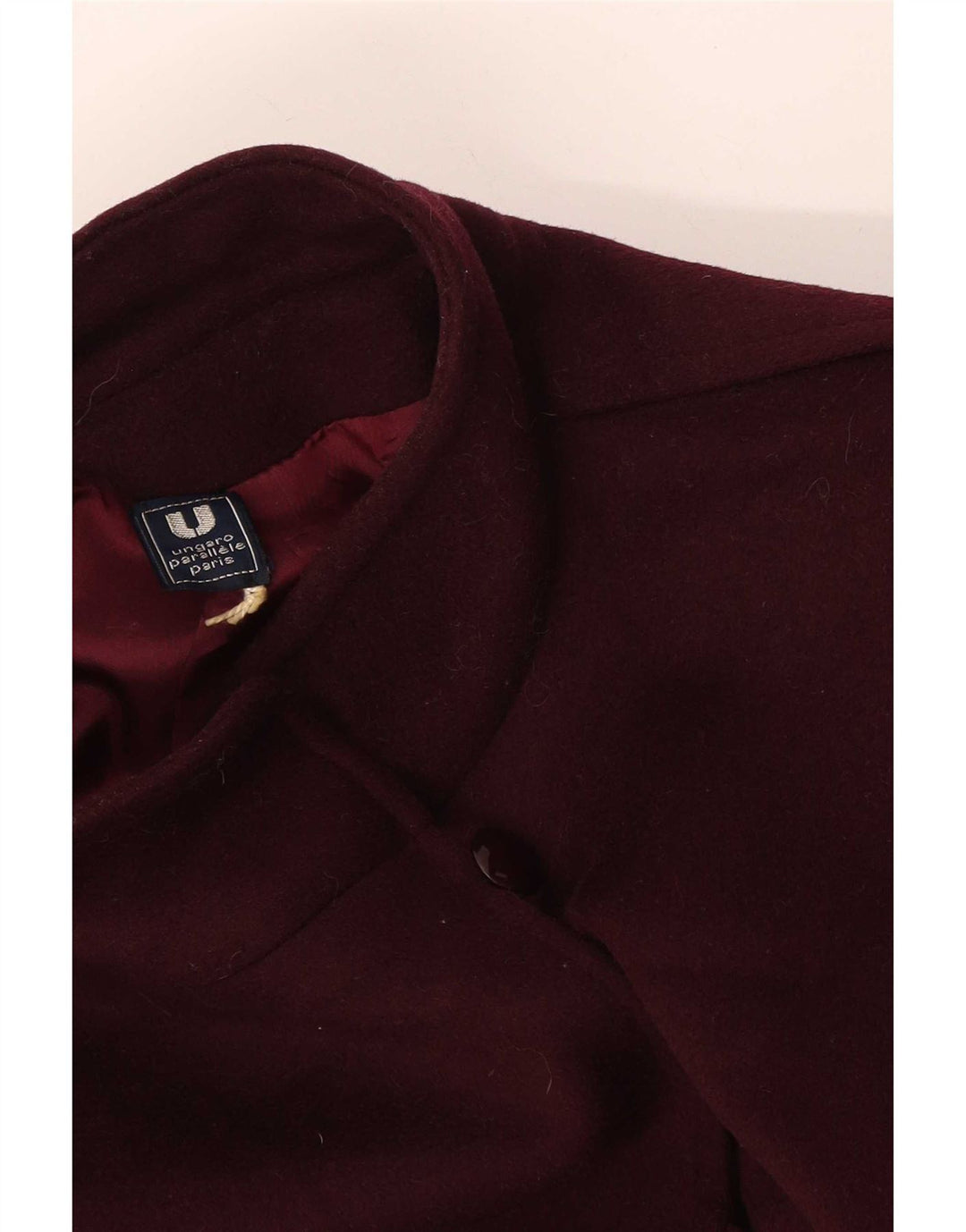 Ungaro Γυναικείο Πανωφόρι UK 12 Medium Burgundy
