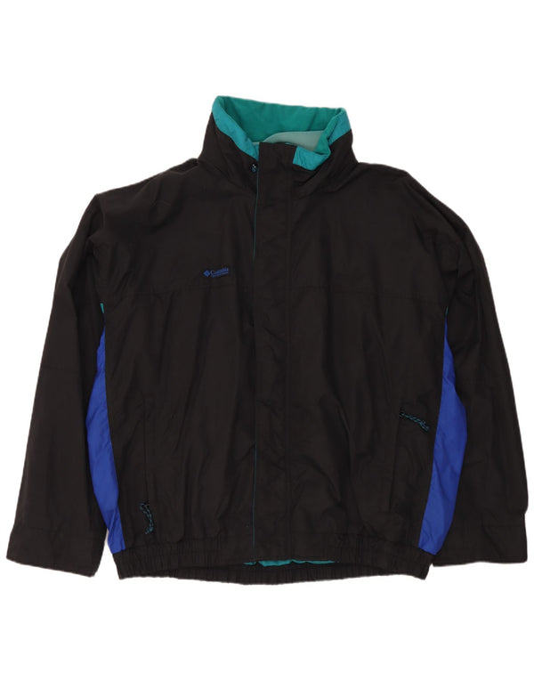 Ανδρικό μπουφάν Columbia Bugaboo Windbreaker UK 44 2XL Μαύρο νάιλον χρώματος