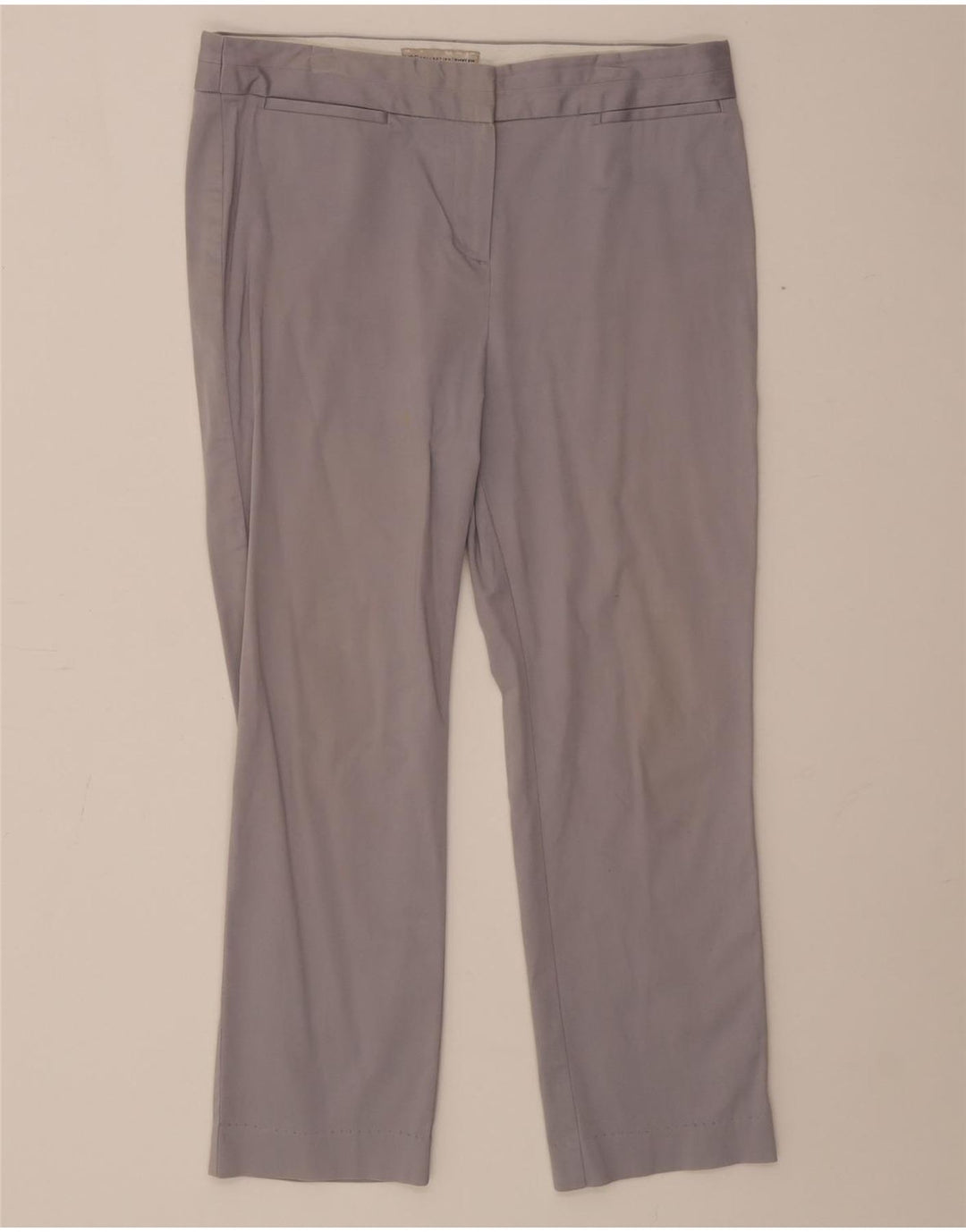 Marks & Spencer Γυναικείο ίσιο κομμένο παντελόνι UK 12 Medium W30 L24 Grey