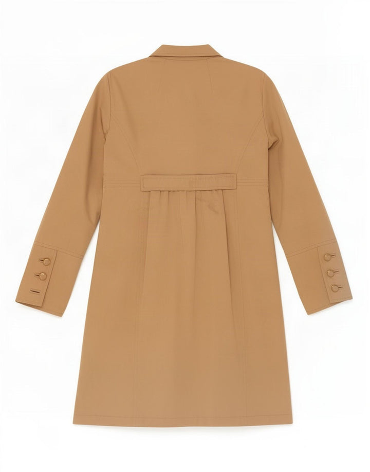 Intrend Γυναικείο Πανωφόρι UK 6 XS Beige Polyester
