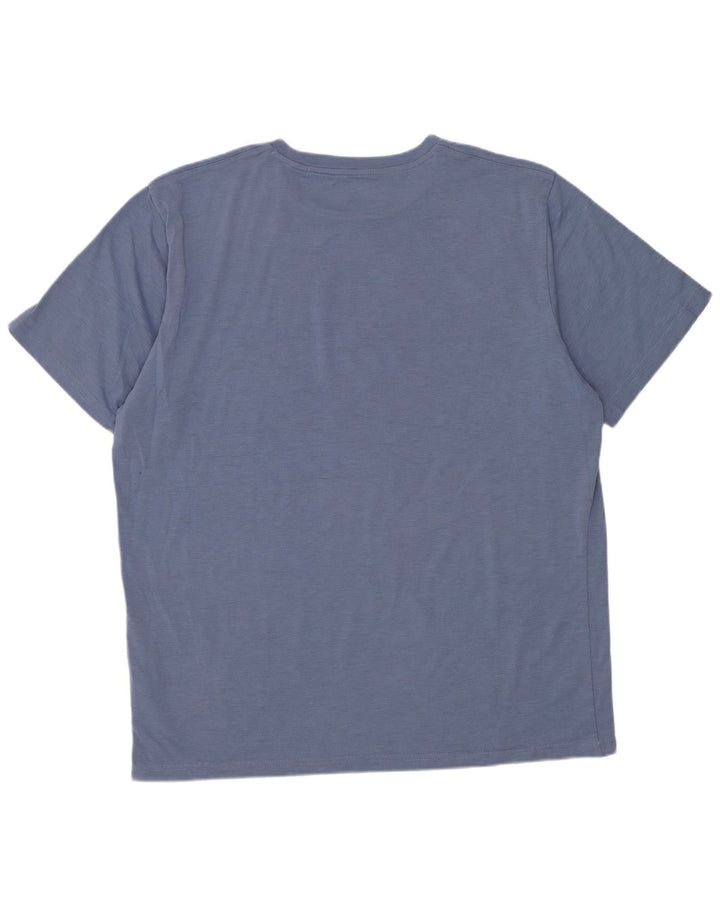 Ανδρικό T-Shirt Columbia Omni-Shade Top Large Blue Polyester