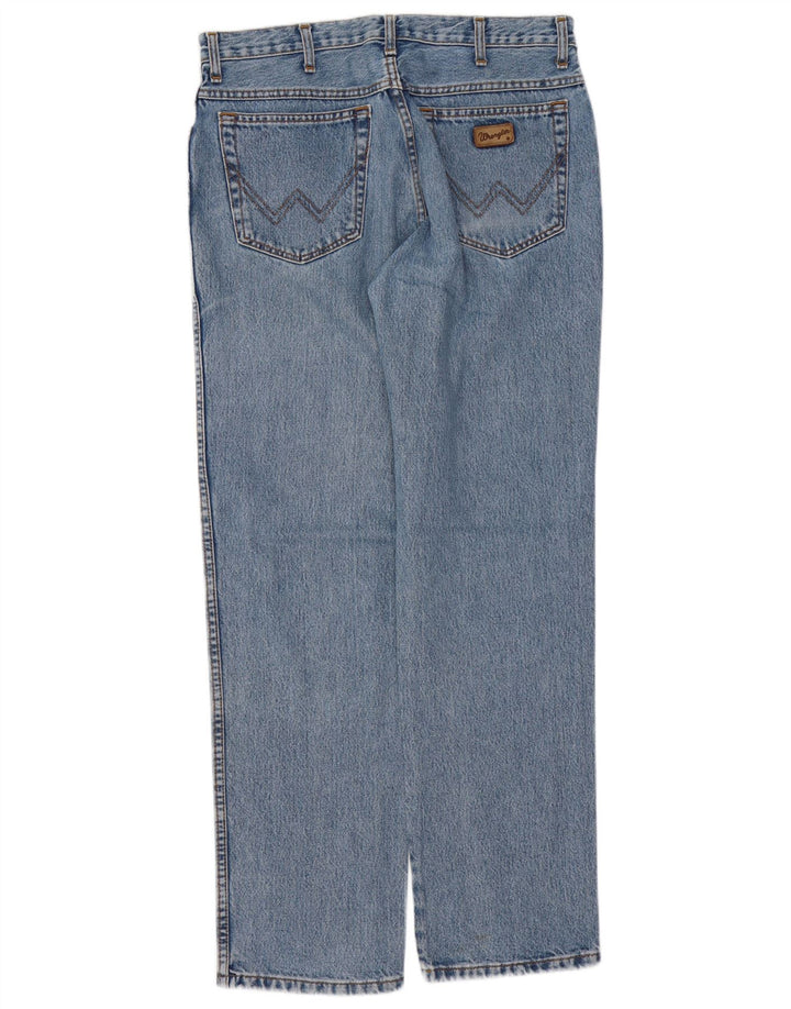 WRANGLER Ανδρικό Texas Straight Jeans W33 L32 Μπλε βαμβακερό