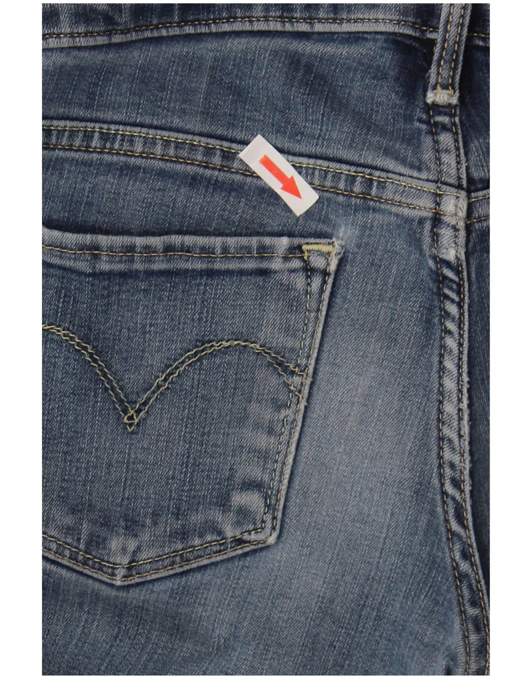 Γυναικείο Skinny Jeans Levi's W28 L28 Blue