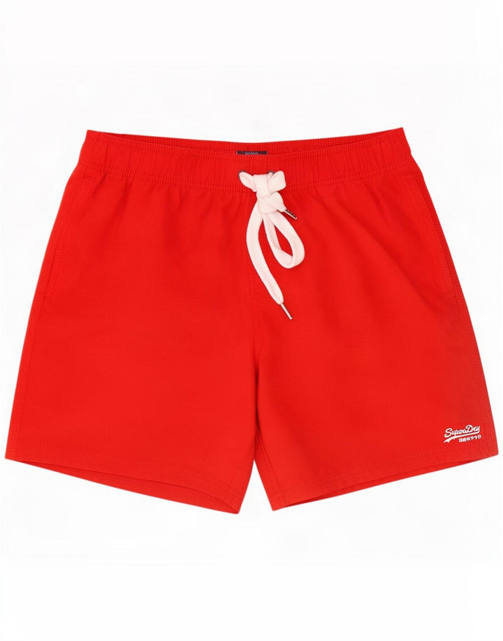 Superdry Ανδρικά σορτς κολύμβησης Μεσαίο κόκκινο