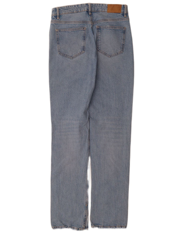 Zara Γυναικείο ίσιο τζιν EU 38 Small W28 L32 Μπλε βαμβακερό