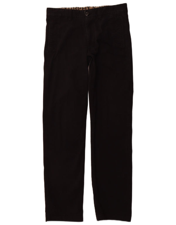 MURPHY & NYE Ανδρικό ίσιο παντελόνι Chino W32 L33 Μαύρο βαμβακερό