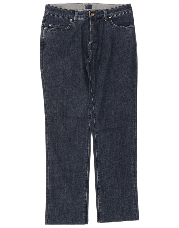 Γυναικείο τζιν Trussardi ίσιο W30 L30 Μπλε βαμβακερό