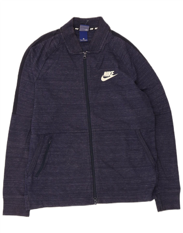 Ανδρική αθλητική φόρμα Nike Μπουφάν με μεσαίο μπλε ναυτικό βαμβάκι