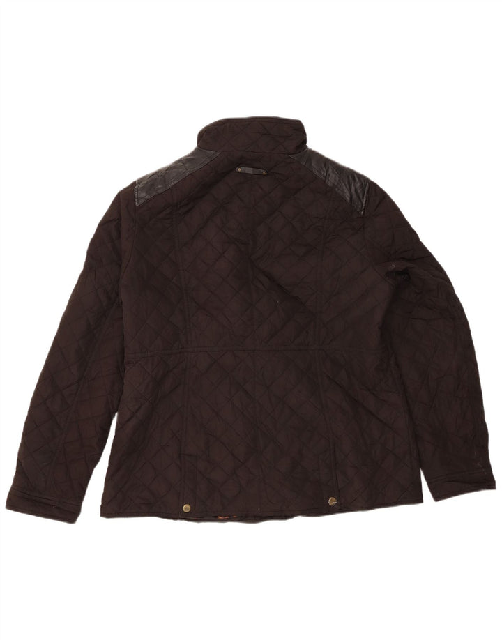 Γυναικείο καπιτονέ μπουφάν Ralph Lauren UK 14 Large Brown Πολυεστέρας