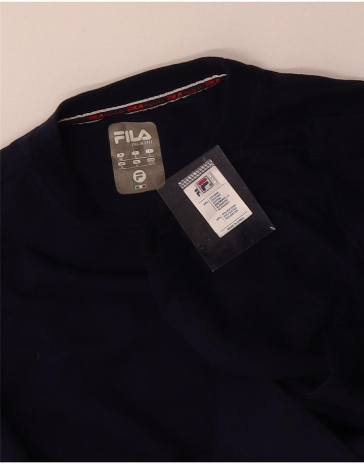 Ανδρικό φούτερ FILA Jumper Large Navy Blue από βαμβάκι