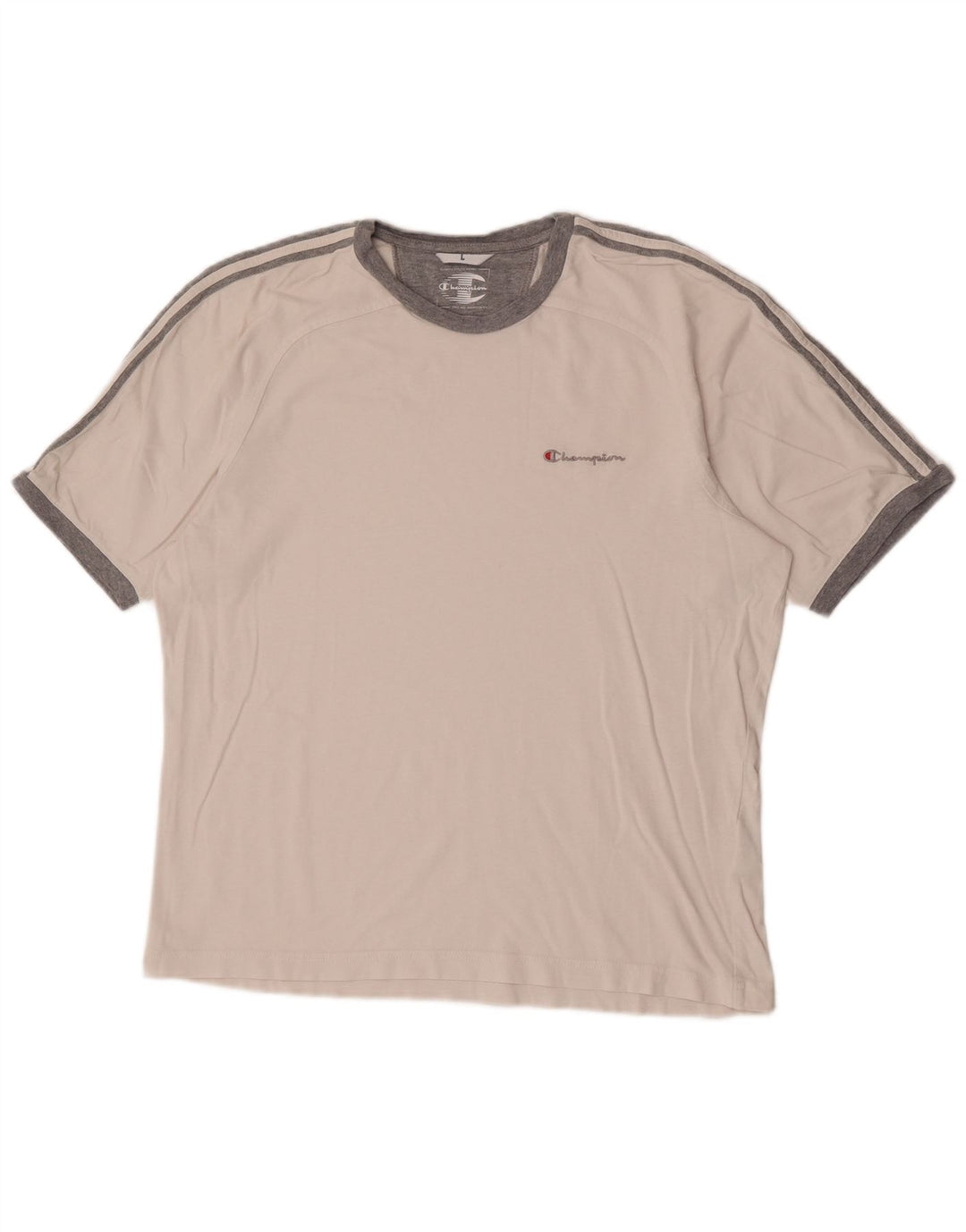 Ανδρικό T-Shirt Champion Top μεγάλο λευκό ριγέ