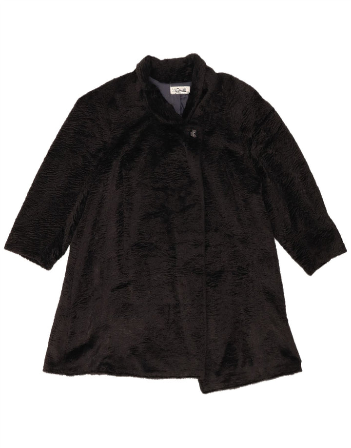 Γυναικείο Πανωφόρι από Faux Fur IT 44 Medium Black Synthetic