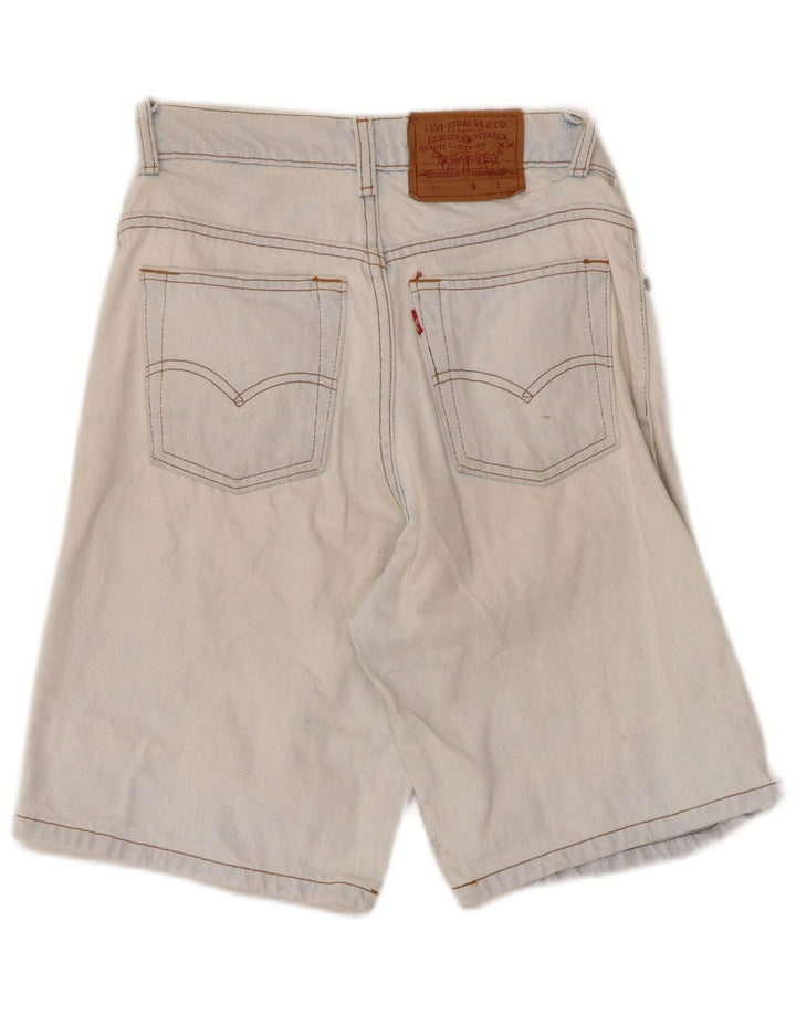 Γυναικείο σορτς Levi's 550 τζιν US 5 Small W25 μπλε βαμβακερό