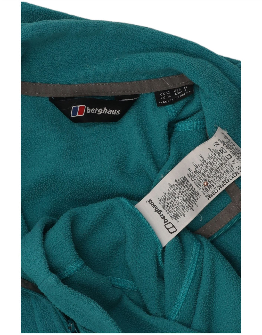Berghaus Γυναικείο Fleece Jacket UK 12 Medium Turquoise Polyester