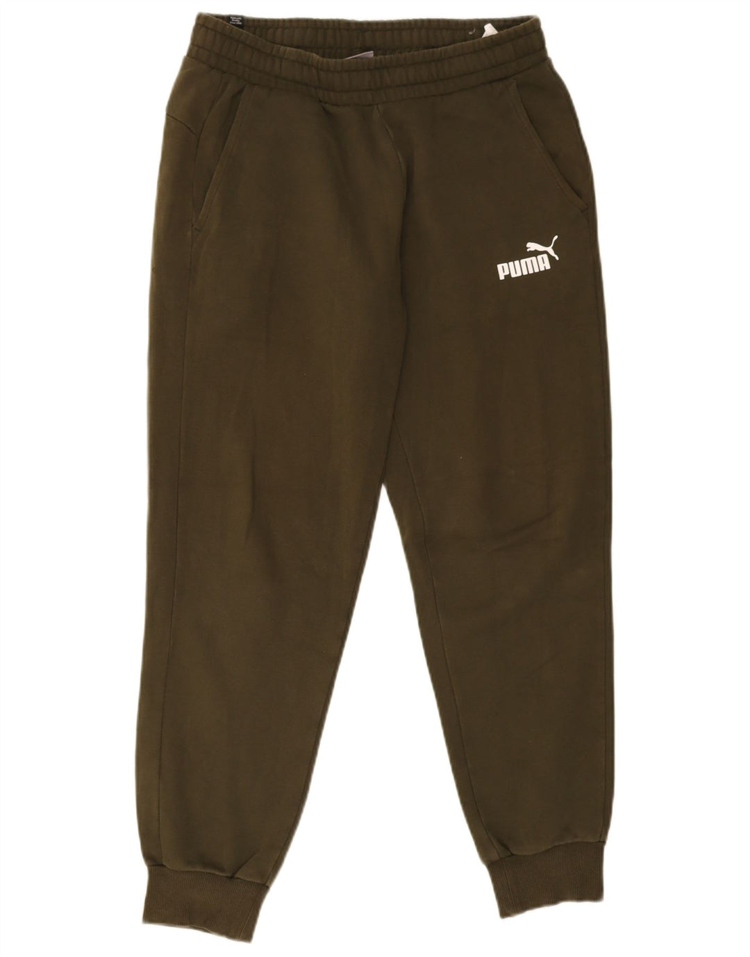 Ανδρική φόρμα Puma Παντελόνι Joggers Βαμβακερό μεσαίο πράσινο